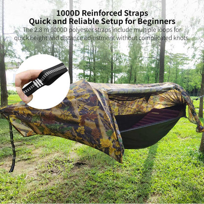 Camping Hammock Tent – Waterproof Mosquito Net Hammock | Traverseon