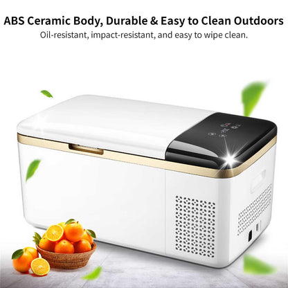 Car & Home Dual-Use Compressor Refrigerator – -20°C Portable Fridge Freezer | Traverseon