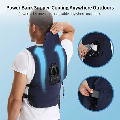 Water Circulation Cooling Vest – Adjustable Summer Cooling Gear | Traverseon