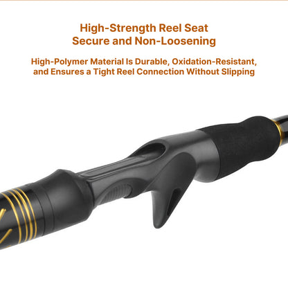 Carbon Fiber Telescopic Fishing Rod – Portable Lure Travel Pole