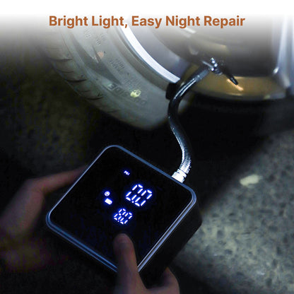 RapidFill Tire Inflator - Fast & Precise with 5 Adapters