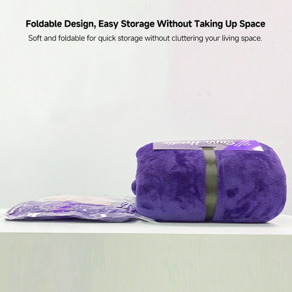 Cordless Heated Hoodie Blanket – 1400g Thick Flannel Cozy Warmth Anywhere | Traverseon