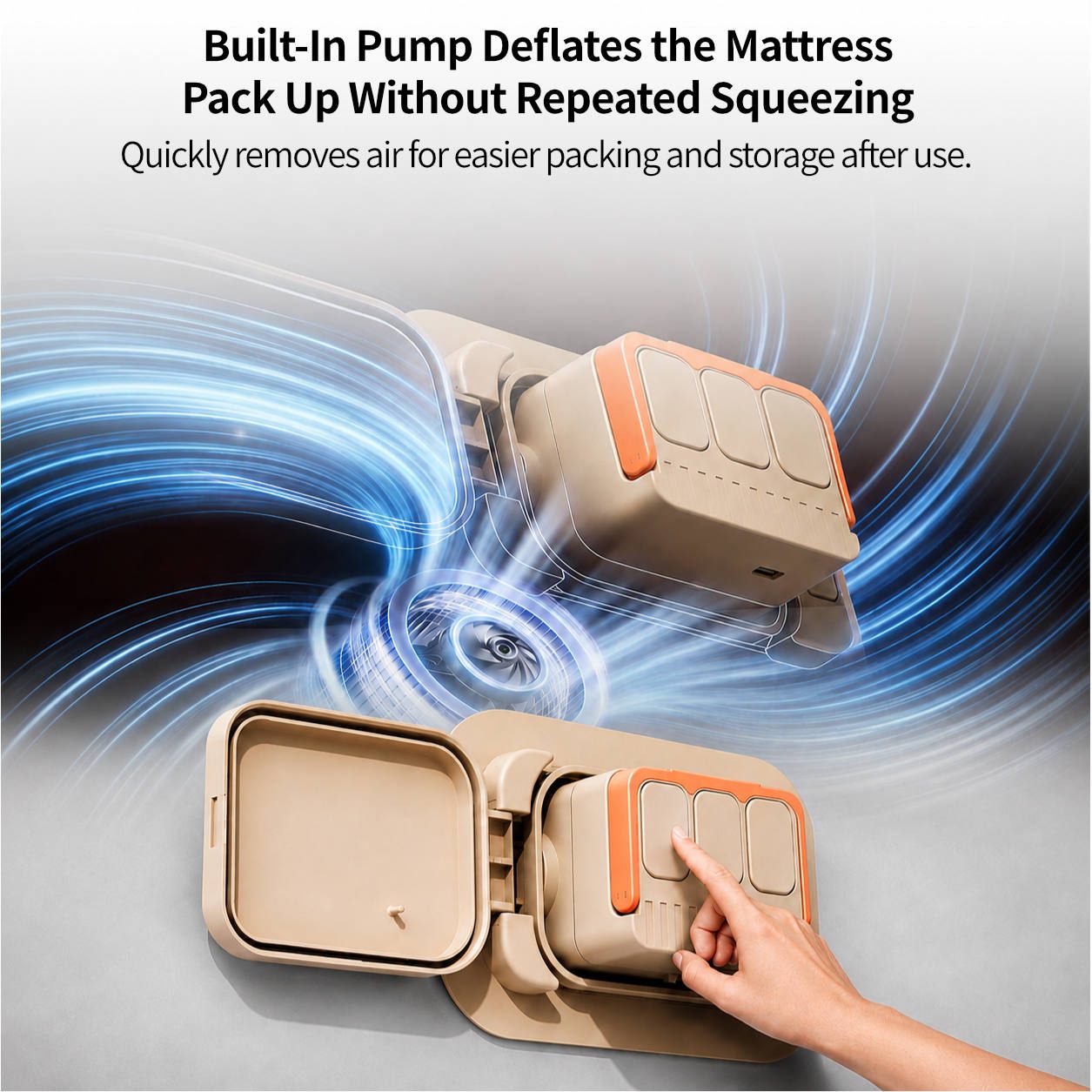 Self-Inflating Air Mattress | 300lbs Support | Traverseon