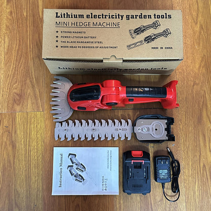 Cordless Handheld Mini Electric Hedge Trimmer