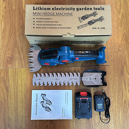 Cordless Handheld Mini Electric Hedge Trimmer