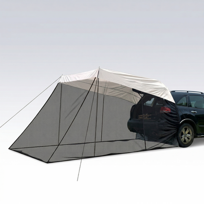 SUV Trunk Canopy Tent – Mosquito Net Sunshade Waterproof Car Shelter | Traverseon