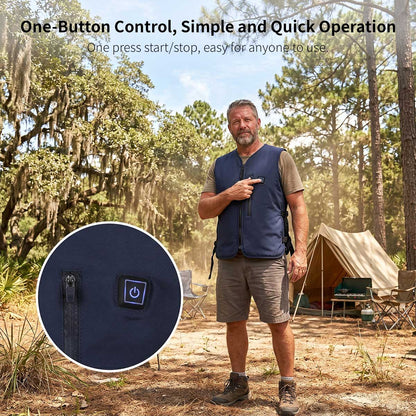 Water Circulation Cooling Vest – Adjustable Summer Cooling Gear | Traverseon