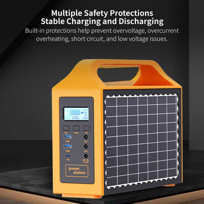 Portable Solar Power Station – 110V Camping Backup Battery | Traverseon