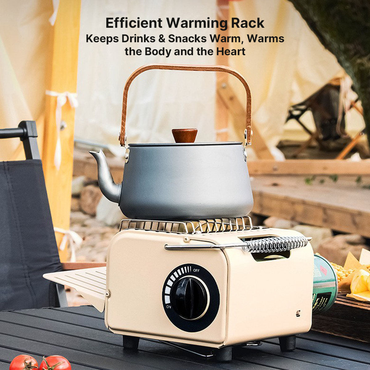 1200W Portable Butane Camping Heater & Warmer