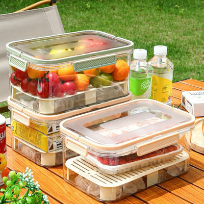 On-the-Go FreshBox - Portable & Leakproof Food Organizer