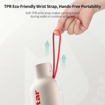 Portable Dog Water Bottle – 550/350ml 150° Fold Wide-Mouth, Leak-Proof for Outdoor Walking | Traverseon