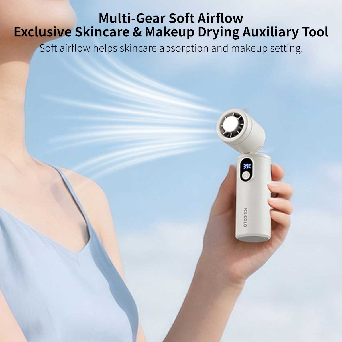 Portable Cooling Handheld Fan – 17000RPM Turbo Mini Fan | Traverseon