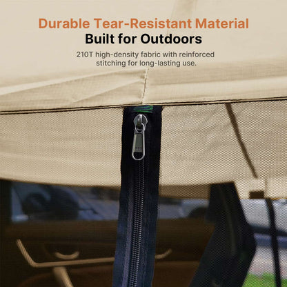 SUV Trunk Canopy Tent – Mosquito Net Sunshade Waterproof Car Shelter | Traverseon