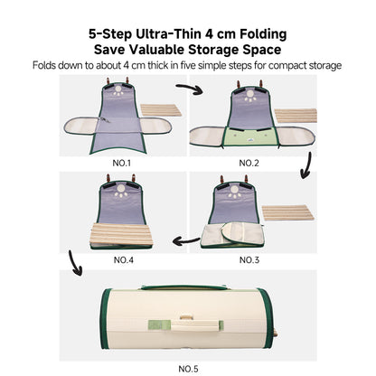 3-Way Anti-Escape Pet Carrier Backpack – Foldable Breathable Travel Bag for Cats & Small Dogs | Traverseon
