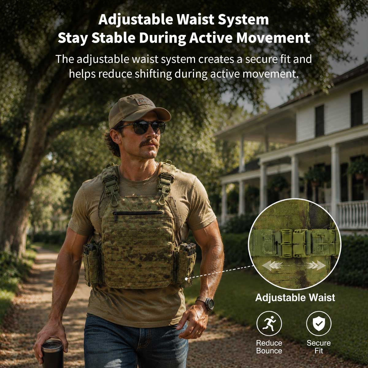 900D Tactical Vest – Adjustable MOLLE Quick-Release Carrier | Traverseon