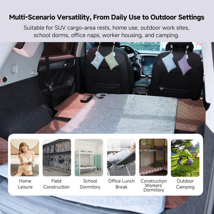 USB Rapid-Heating Electric Blanket – 3-Zone Low-Voltage Warmth Anywhere | Traverseon