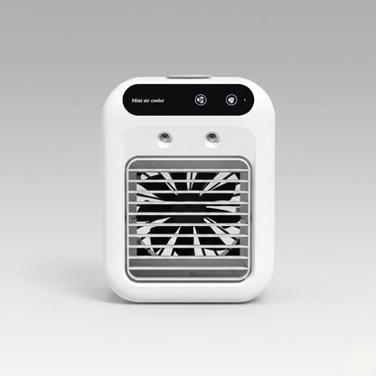 Desktop Evaporative Air Cooler – USB Mist Cooling Fan with Humidifier | Traverseon