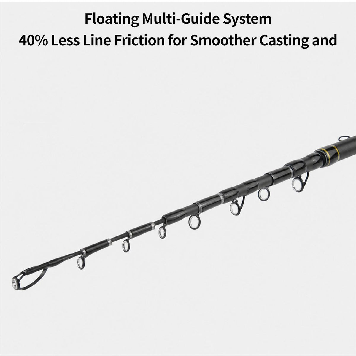 Carbon Fiber Telescopic Fishing Rod – Portable Lure Travel Pole