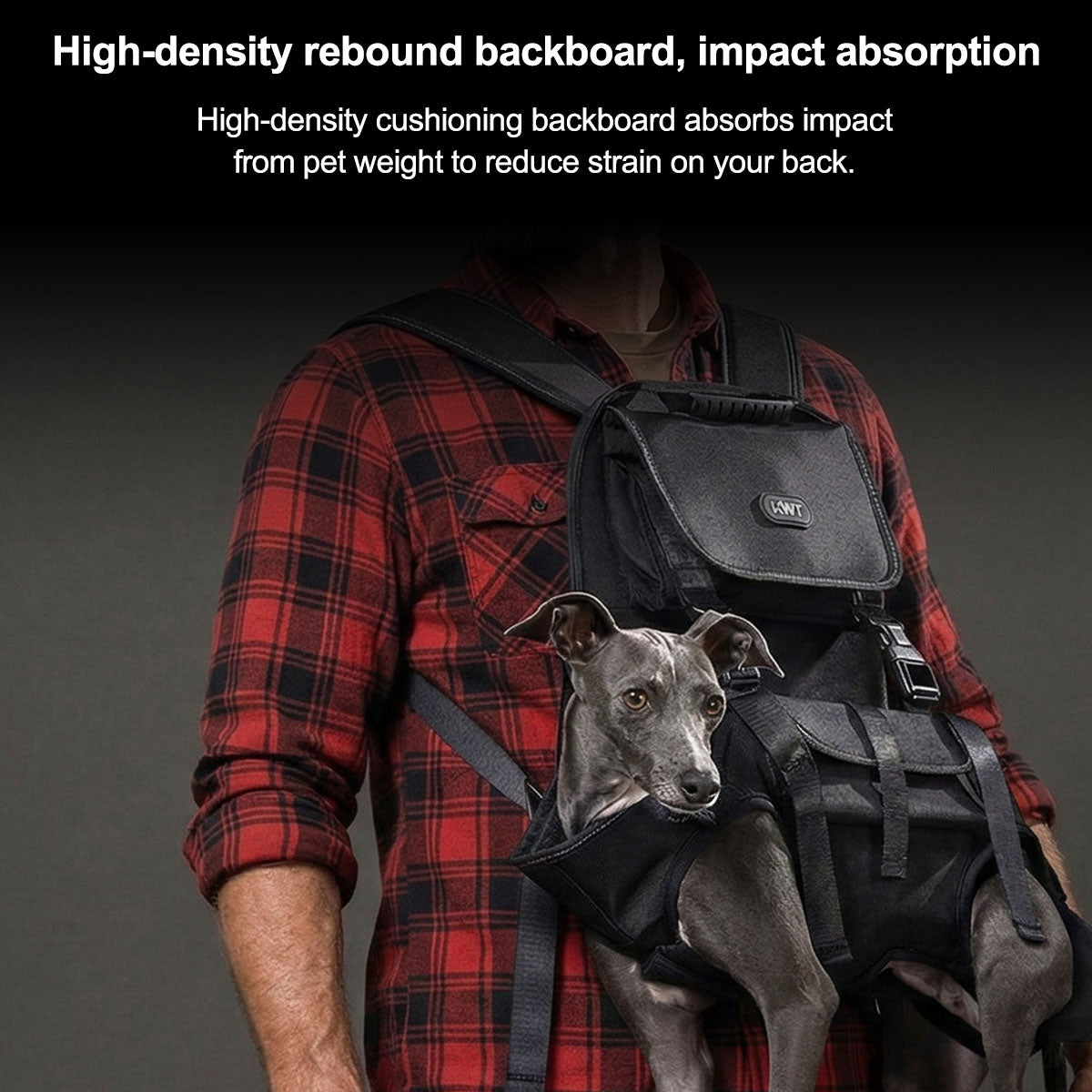 Dog Backpack Carrier – Bionic Breathable Adjustable for Hiking Walking Travel | Traverseon