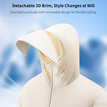 Cooling Fan Sun Protection Jacket – UPF50+ USB Outdoor Hoodie | Traverseon