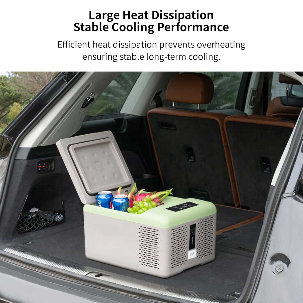 Portable 9L Compressor Car Refrigerator – -20°C Freezer Cooler | Traverseon