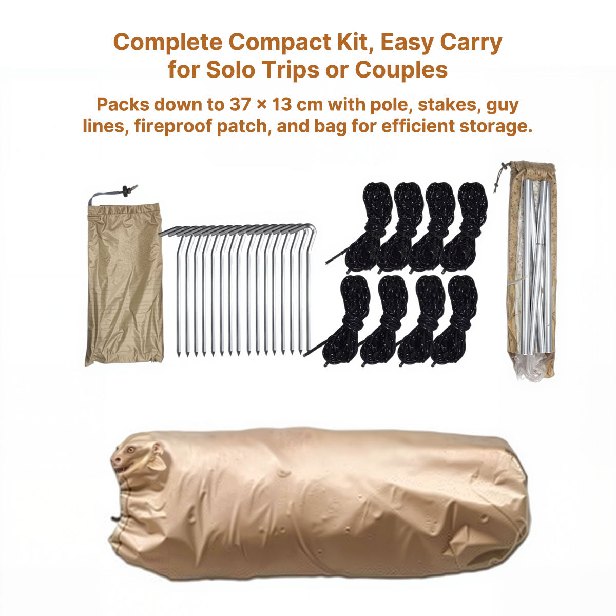 1–3 Person Hot Tent – Camp Stove Compatible|Traverseon