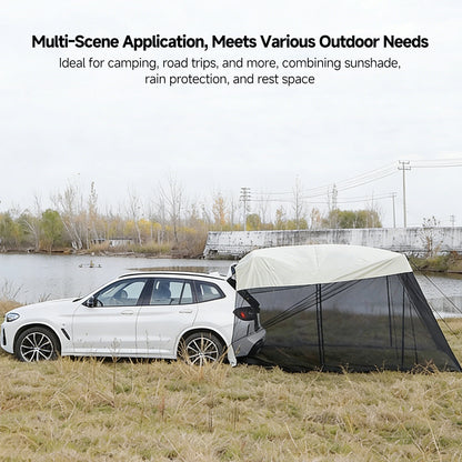 SUV Tailgate Tent – Waterproof UV-Protection Car Camping Awning | Traverseon