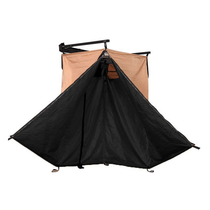 Portable Foldable Overland Car-Mounted Camping Shower Tent – Versatile Needs and with Hanging Loops