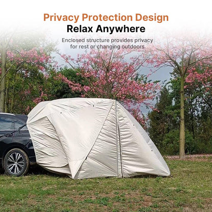 SUV Trunk Canopy Tent – Mosquito Net Sunshade Waterproof Car Shelter | Traverseon