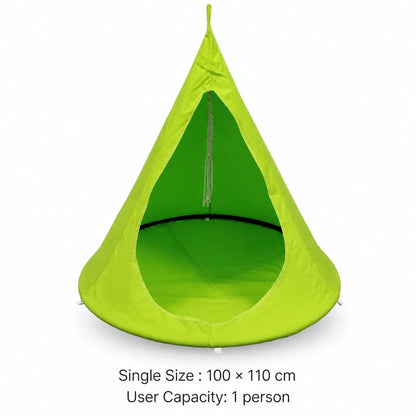 Conical Hanging Hammock Chair – 441 lb Waterproof Outdoor Swing | Traverseon