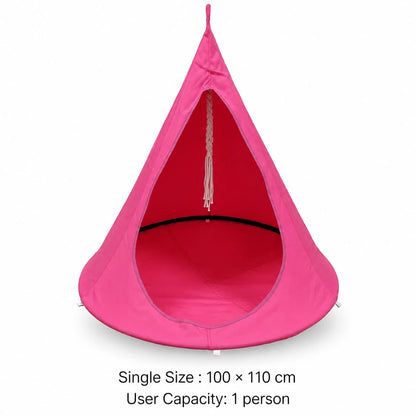 Conical Hanging Hammock Chair – 441 lb Waterproof Outdoor Swing | Traverseon