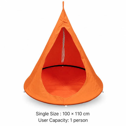 Conical Hanging Hammock Chair – 441 lb Waterproof Outdoor Swing | Traverseon