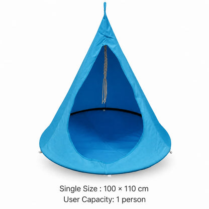 Conical Hanging Hammock Chair – 441 lb Waterproof Outdoor Swing | Traverseon
