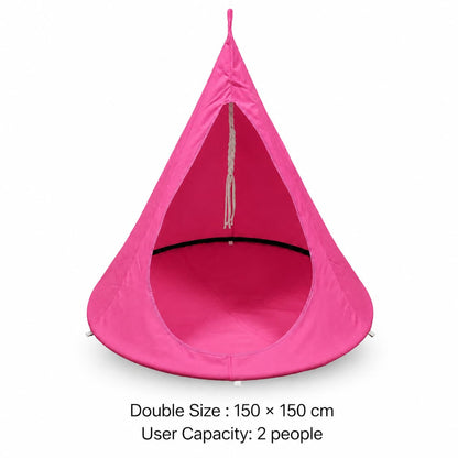 Conical Hanging Hammock Chair – 441 lb Waterproof Outdoor Swing | Traverseon