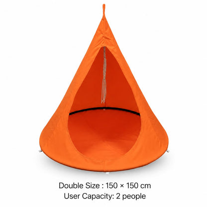 Conical Hanging Hammock Chair – 441 lb Waterproof Outdoor Swing | Traverseon