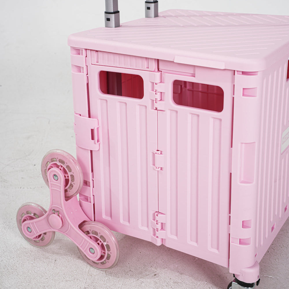 Traverseon QuickFold Rolling Crate