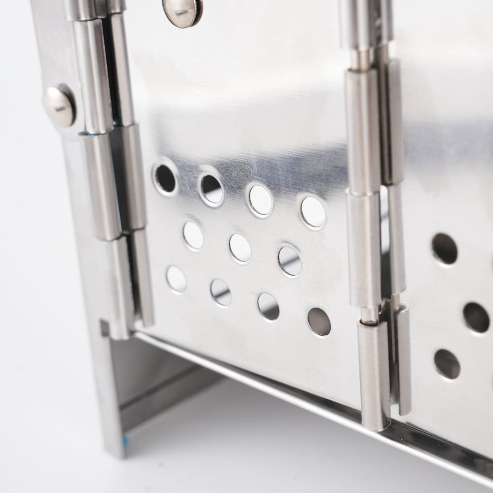 Folding Portable Wood Burning Stove – Multi-Fuel Cooking |Traverseon