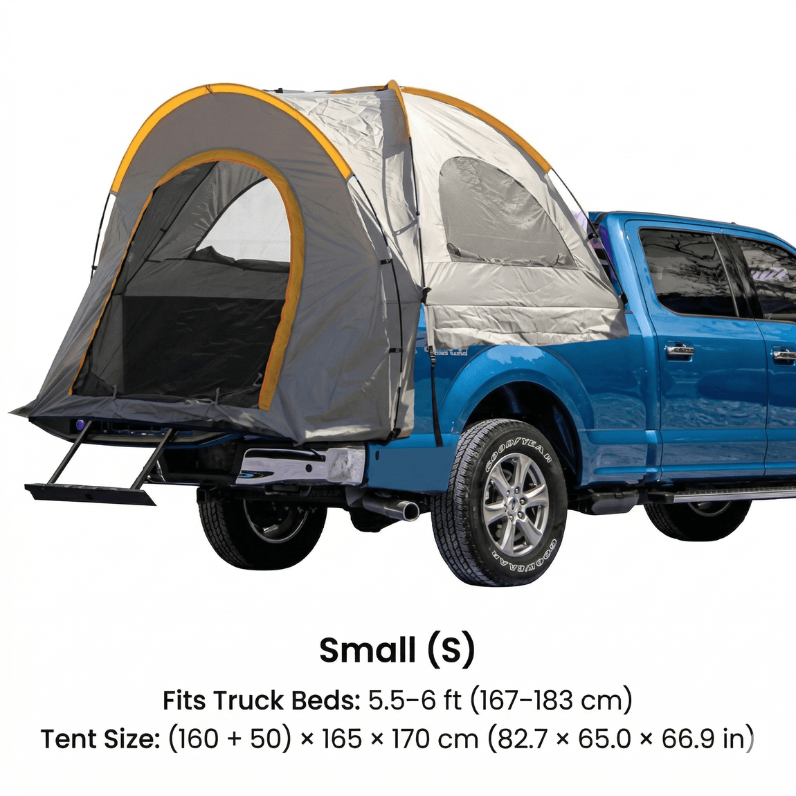 Pickup Truck Bed Tent with Rainfly – Waterproof Camping Shelter for 5.5–8 ft Beds | Traverseon