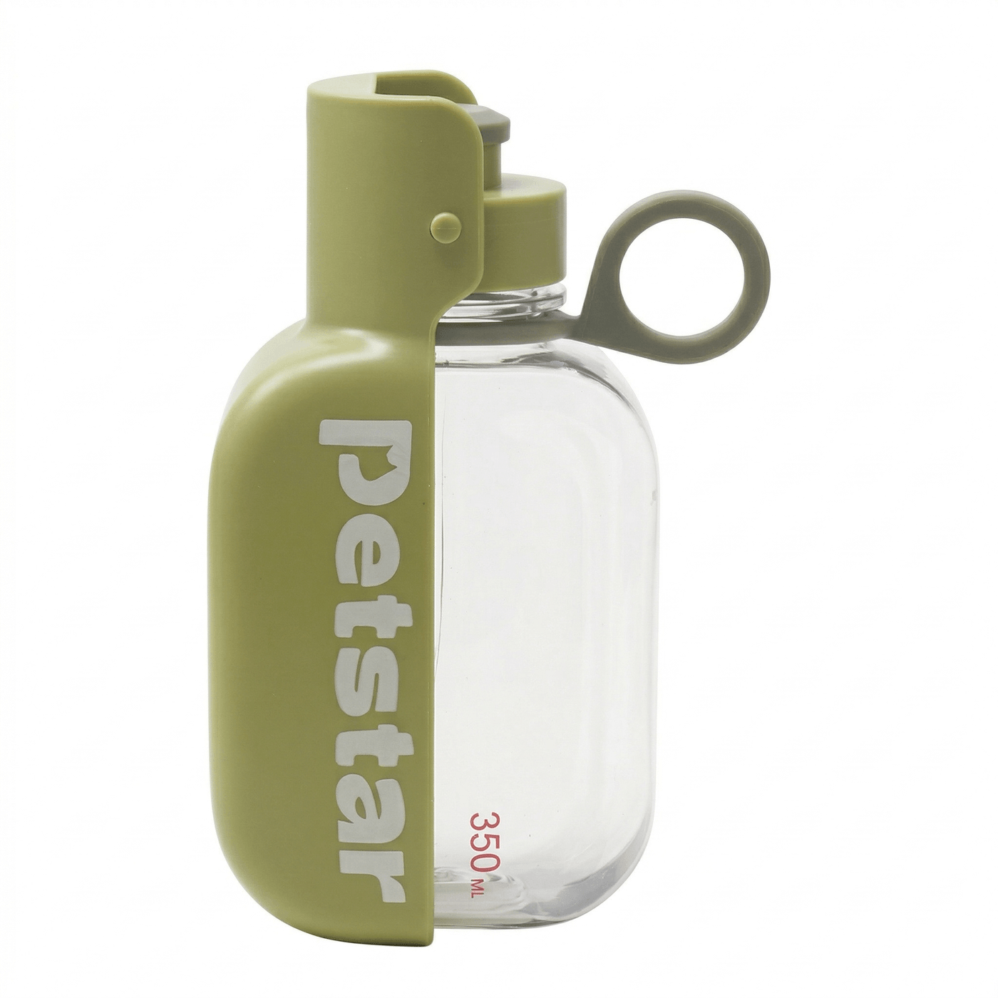 Portable Dog Water Bottle – 550/350ml 150° Fold Wide-Mouth, Leak-Proof for Outdoor Walking | Traverseon