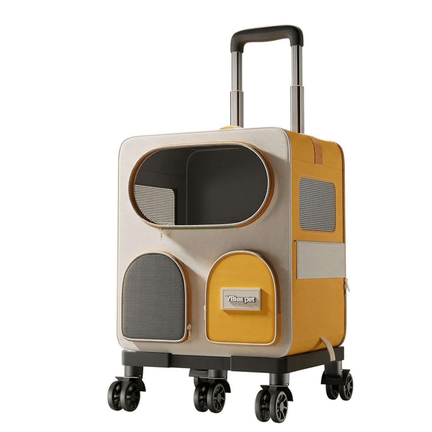 3-in-1 Rolling Pet Carrier | 11.3 kg Capacity | Traverseon
