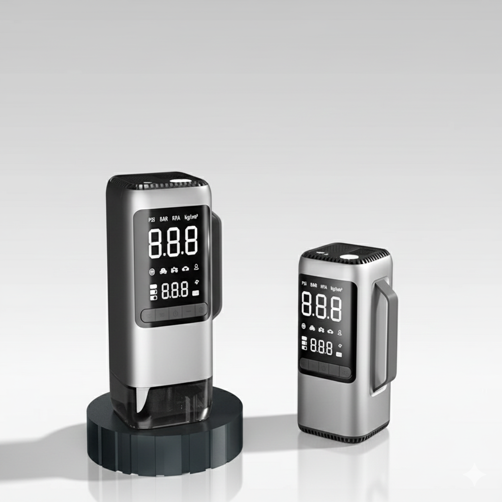 9-in-1 Car Emergency Tool – Jump Starter, Tire Inflator, Vacuum Cleaner | Traverseon