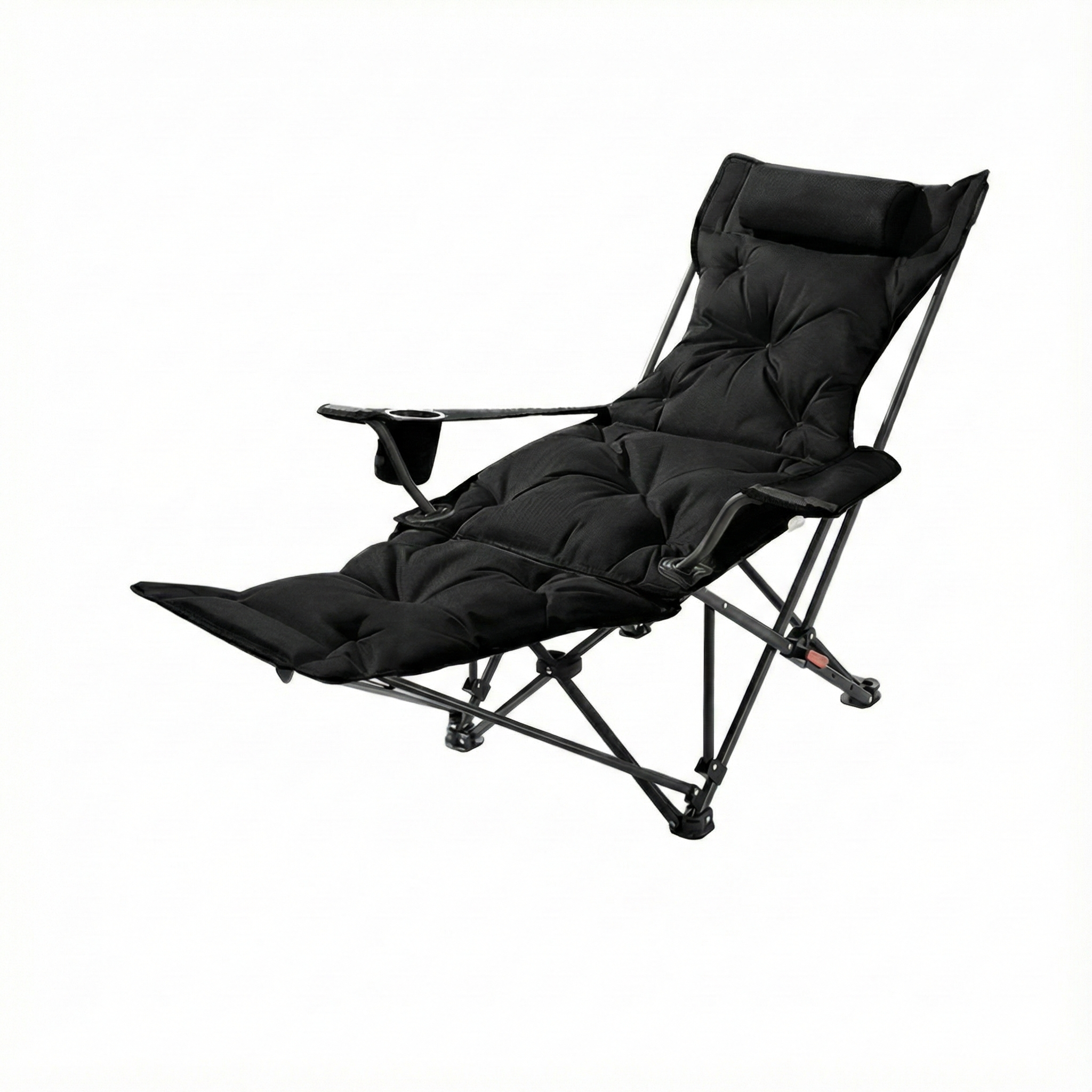 Outdoor Recliner Chair - Adjustable Gear Positions Foldable for Camping, Sports Events, Beach | Traverseon