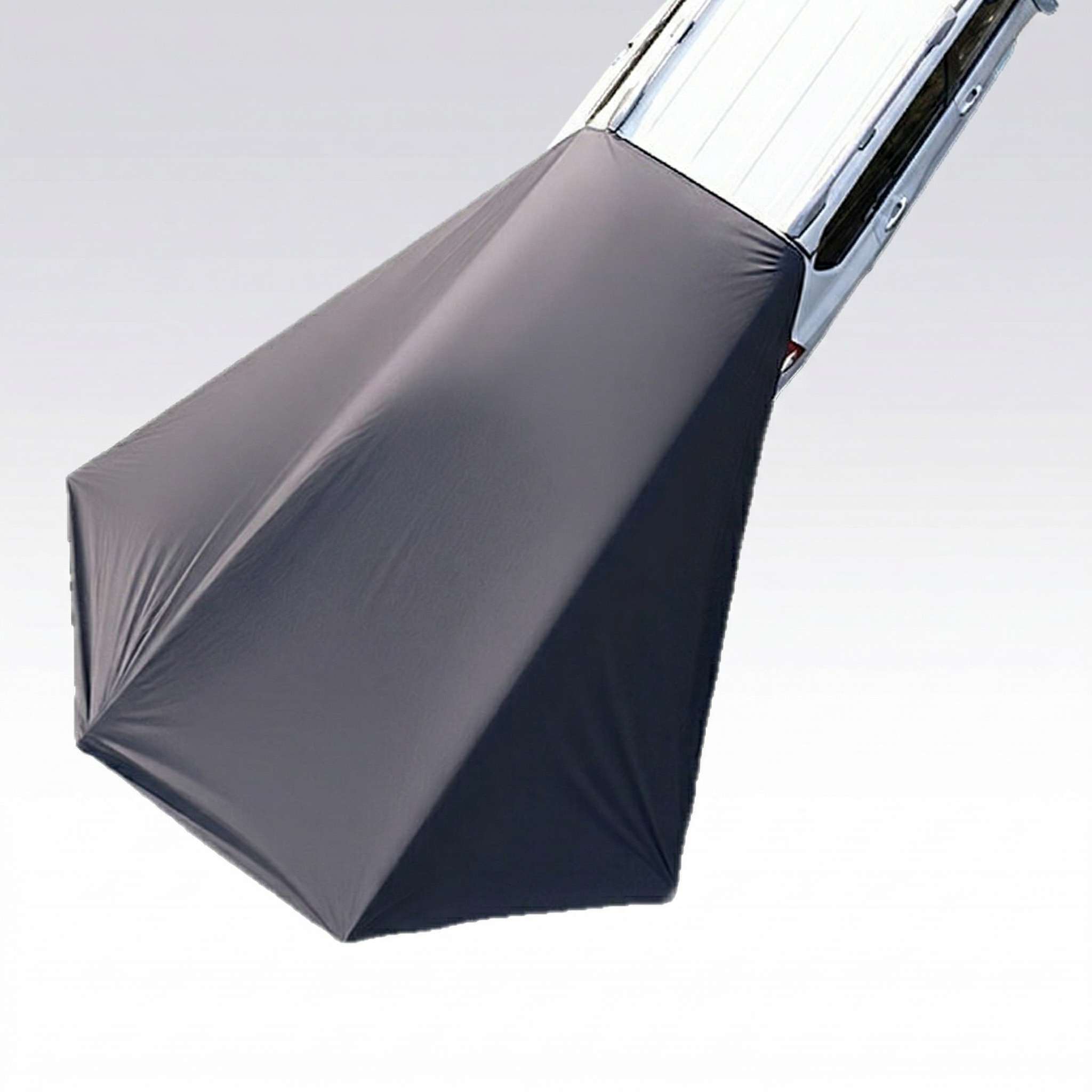 SideMount Dual-Use Car Awning — 2-in-1 Rear & Side Setup, Windproof Stable, All-Weather Portable | Traverseon