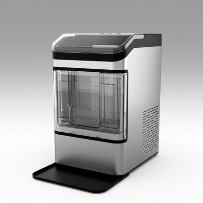 Countertop Ice Maker – 37Lbs 6Min Ice Auto-Clean Portable RV Camping | Traverseon