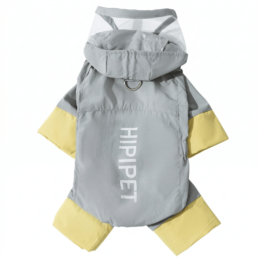 Reflective Dog Raincoat – Waterproof Full-Coverage with Leash Hole | Traverseon