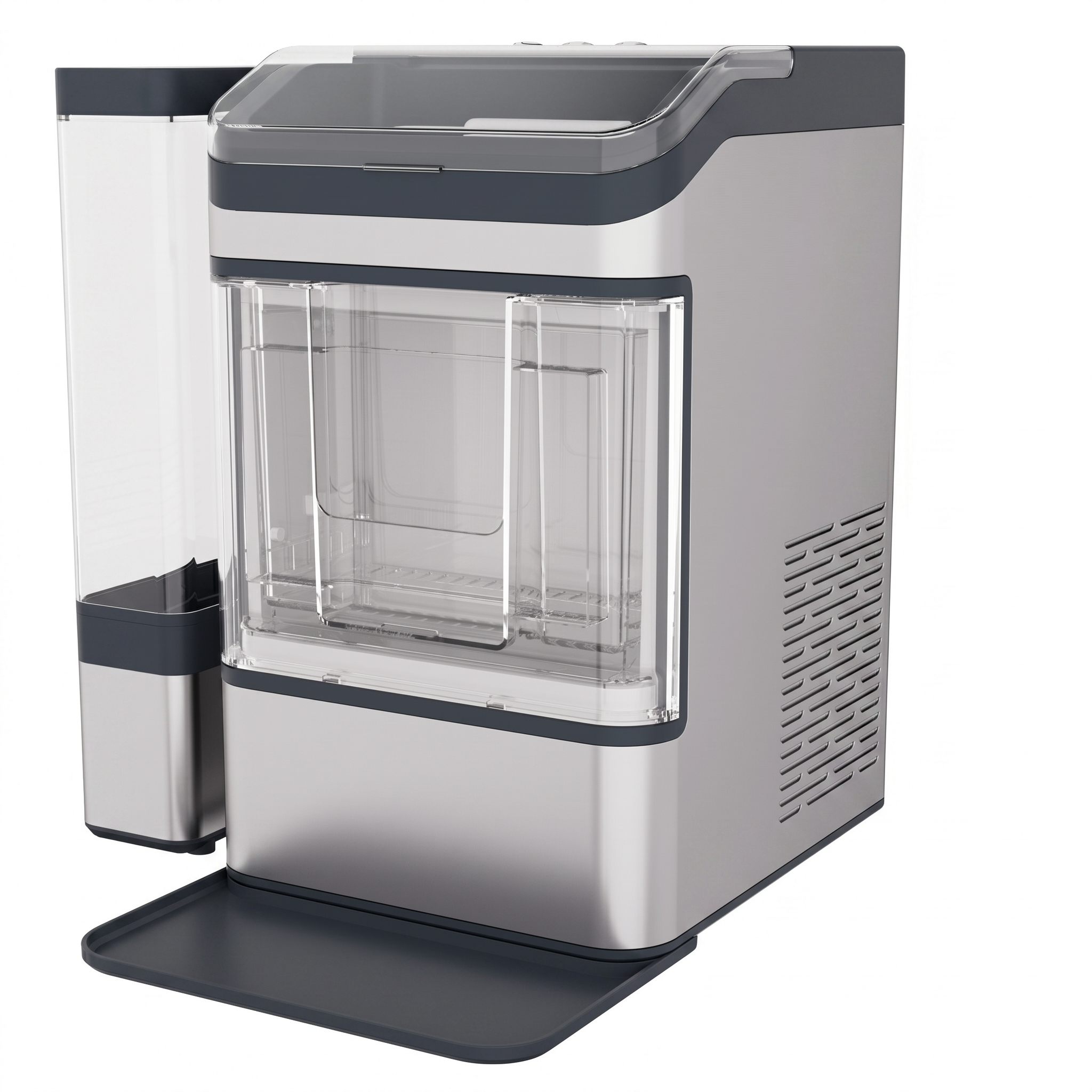 Commercial Portable Ice Maker – 17KG/38LB Fast Self-Clean Countertop Ice Machine | Traverseon