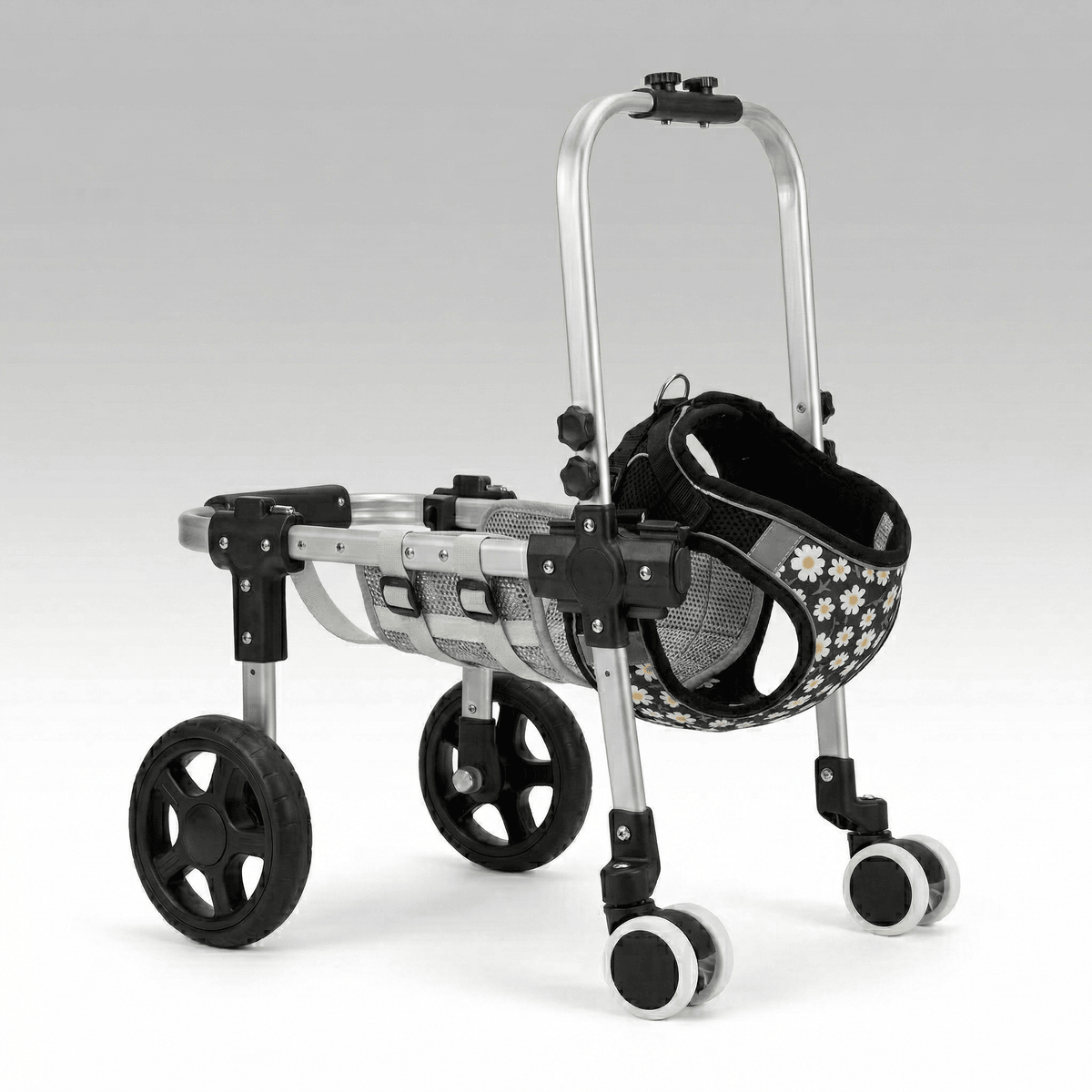 Dog Wheelchair for Back Legs – 2/4-Wheel Adjustable Mobility Cart | Traverseon