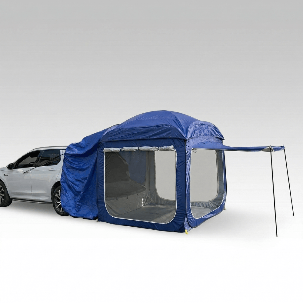 SUV Car Camping Tailgate Tent, Easy Setup Weatherproof & Roomy Extension, Family Camping & Outdoor Use | Traverseon