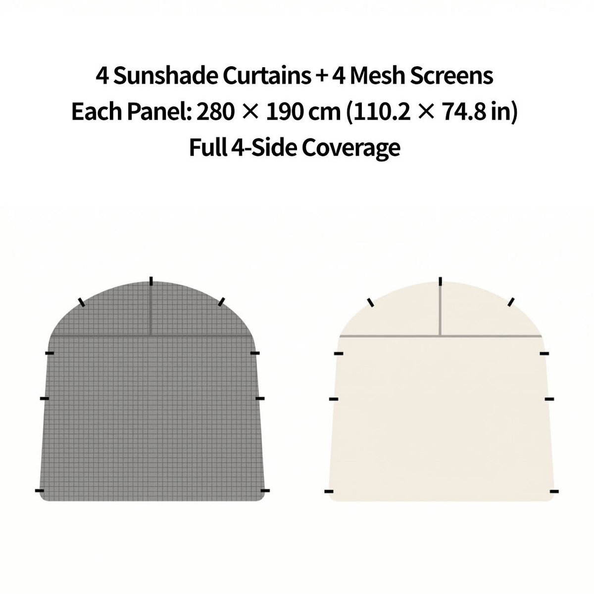 Family Dome Canopy Tent – 4–12 Person Sun Shelter, 10x10 & 14x14 ft | Traverseon