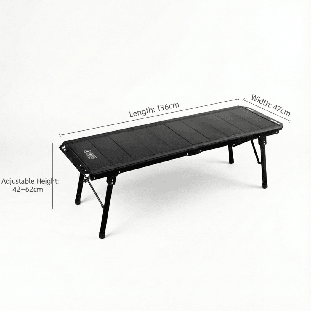 Table Camping IGT – 5-10 Units Modular Folding Portable Aluminum for Camp Picnic RV | Traverseon
